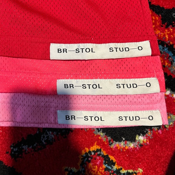 br-stol stud-o triple hem shorts - Picture 2 of 3